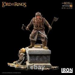 LORD OF THE RINGS Gimli 1/10 Deluxe BDS Art Scale Statue Iron Studios