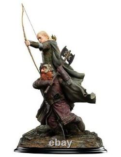 LORD OF THE RINGS Legolas and Gimli at Amon Hen Polystone Statue Weta Workshop