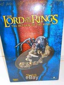 LORD OF THE RINGS Shelob SIDESHOW WETA Statue The Hobbit #1605/5000 NEW IN BOx