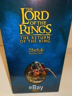 LORD OF THE RINGS Shelob SIDESHOW WETA Statue The Hobbit #1605/5000 NEW IN BOx