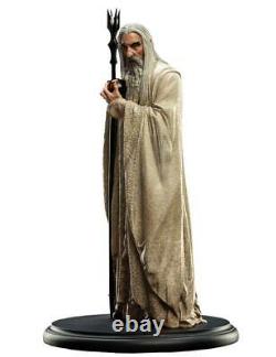 LORD of the RINGS SARUMAN the WHITE Mini Statue 19 cm WETA