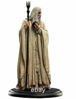 LORD of the RINGS SARUMAN the WHITE Mini Statue 19 cm WETA