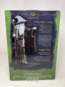 LOTR Sideshow Weta Lord Rings GANDALF the GREY 1/6 scale statue New Undisplayed