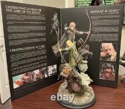 Legolas & Gimli at Amon Hen Weta Lord of The Rings Limited Edition 16 Statue