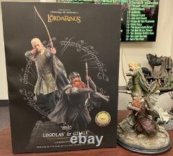 Legolas & Gimli at Amon Hen Weta Lord of The Rings Limited Edition 16 Statue