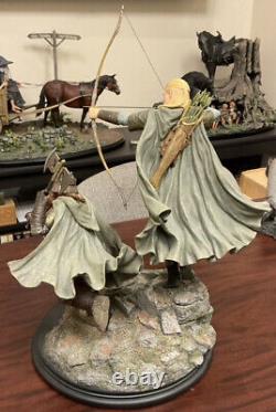 Legolas & Gimli at Amon Hen Weta Lord of The Rings Limited Edition 16 Statue