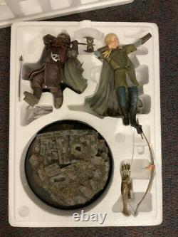 Legolas & Gimli at Amon Hen Weta Lord of The Rings Limited Edition 16 Statue