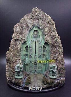 Lonely Mountain Door Hobbit Statue Figure Model Toys Gift The Lord of The Rings