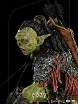 Lord Of The Rings Archer Orc 1/10 Bds Art. Iron Studios Statue Ladder