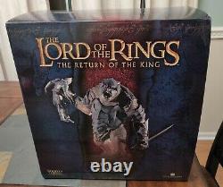 Lord Of The Rings Battle Troll Of Mordor Statue Sideshow Weta Return Of The King