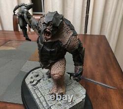 Lord Of The Rings Battle Troll Of Mordor Statue Sideshow Weta Return Of The King