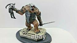 Lord Of The Rings Battle Troll of Mordor Polystone Statue by Sideshow Weta