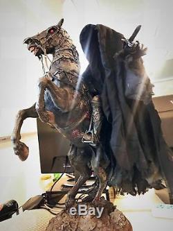 Lord Of The Rings Dark Rider of Mordor Nazgul on Steed 30 Figure Statue Toy
