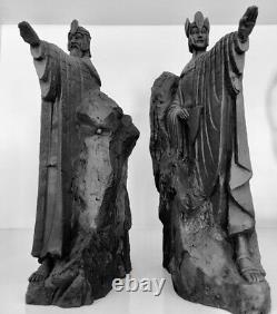 Lord Of The Rings Gate of Gondor Argonath 10 Figure Statue Resin Hobbit Bookend