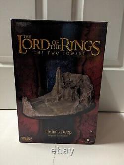 Lord Of The Rings Helms Deep Environment Statue WETA #2016/4000