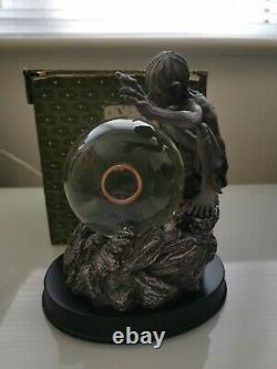 Lord Of The Rings MY PRECIOUS Gollum Smeagol Globe Statue Noble Collection