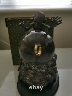 Lord Of The Rings MY PRECIOUS Gollum Smeagol Globe Statue Noble Collection