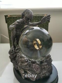 Lord Of The Rings MY PRECIOUS Gollum Smeagol Globe Statue Noble Collection