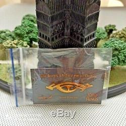 Lord Of The Rings Orthanc Environment statue Diorama Weta Limited edit. 195/400