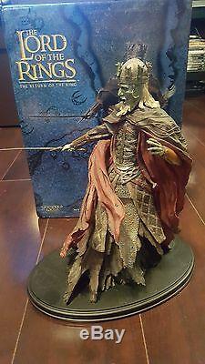 Lord Of The Rings Sideshow Weta The King Of The Dead statue