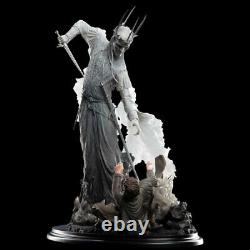 Lord Of The Rings THE WITCH-KING & FRODO Polystone Statue by Sideshow Weta