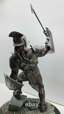 Lord Of The Rings URUK-HAI SWORDSMAN Polystone Statue by Sideshow Weta