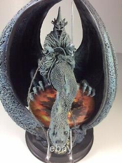 Lord Of The Rings Wrath Of Witch King Sauron Noble Collection Statue Figurine