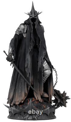 Lord of The Rings 1/10 Scale statue Roi-Sorcier Of Angmar Iron Studios Exclusive