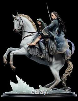 Lord of The Rings ARWEN AND FRODO ON ASFALOTH Limited Edition of 750 Weta Statue
