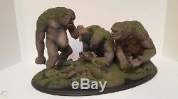 Lord of The Rings The Stone Trolls Statue LOTR Environment figure Sideshow Weta
