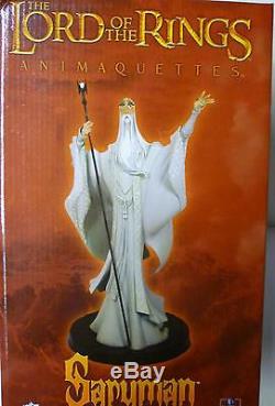 Lord of the Rings Animated Saruman Animaquette Statue Christopher Lee