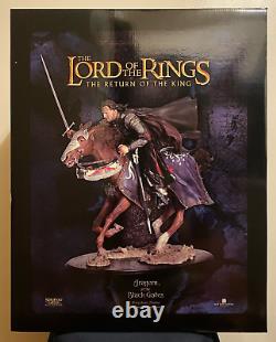 Lord of the Rings Aragorn at the Black Gates Sideshow Weta Polystone Statue