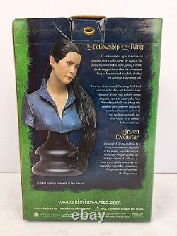 Lord of the Rings Arwen Evenstar 1/4 Scale Bust Statue LOTR Sideshow WETA