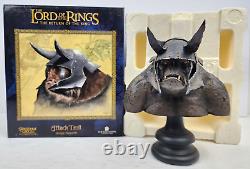 Lord of the Rings Attack Troll Design Maquette Bust Statue LOTR Sideshow WETA