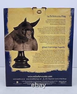 Lord of the Rings Attack Troll Design Maquette Bust Statue LOTR Sideshow WETA