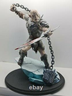 Lord of the Rings Azog Commander of Legions Polystone Statue Sideshow Weta