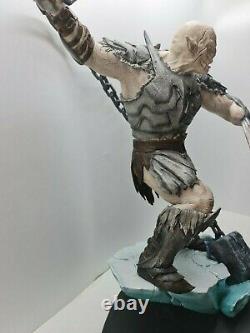 Lord of the Rings Azog Commander of Legions Polystone Statue Sideshow Weta