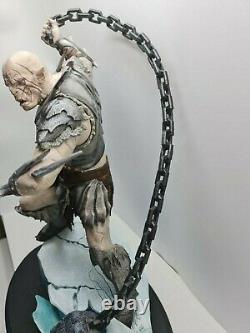 Lord of the Rings Azog Commander of Legions Polystone Statue Sideshow Weta