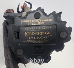 Lord of the Rings Balrog Bust Statue Limited #0466/3000 LOTR Gentle Giant 2007