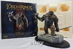 Lord of the Rings Battle Troll of Mordor Statue Figure LOTR Sideshow WETA