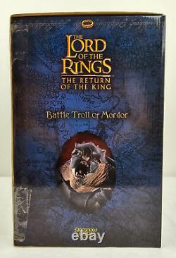 Lord of the Rings Battle Troll of Mordor Statue Figure LOTR Sideshow WETA