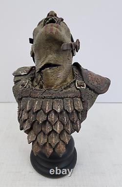 Lord of the Rings Cleaved Orc 1/4 Scale Bust Statue LOTR Sideshow WETA