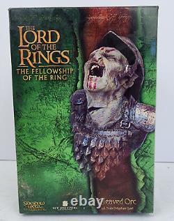 Lord of the Rings Cleaved Orc 1/4 Scale Bust Statue LOTR Sideshow WETA