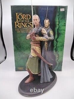 Lord of the Rings Elrond Herald of Gil-Galad Sideshow Weta Statue 1/6 Scale READ