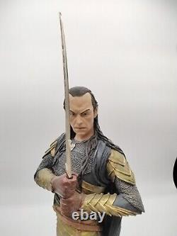 Lord of the Rings Elrond Herald of Gil-Galad Sideshow Weta Statue 1/6 Scale READ