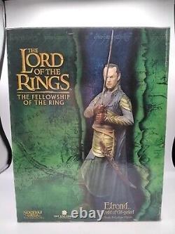 Lord of the Rings Elrond Herald of Gil-Galad Sideshow Weta Statue 1/6 Scale READ