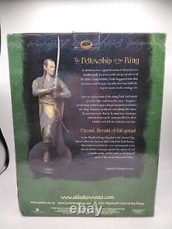 Lord of the Rings Elrond Herald of Gil-Galad Sideshow Weta Statue 1/6 Scale READ