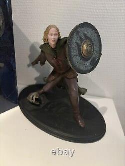 Lord of the Rings Eowyn Shield Maiden Sideshow Weta Polystone Statue Lotr