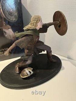 Lord of the Rings Eowyn Shield Maiden Sideshow Weta Polystone Statue Lotr