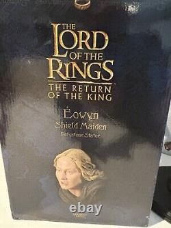 Lord of the Rings Eowyn Shield Maiden Sideshow Weta Polystone Statue Lotr